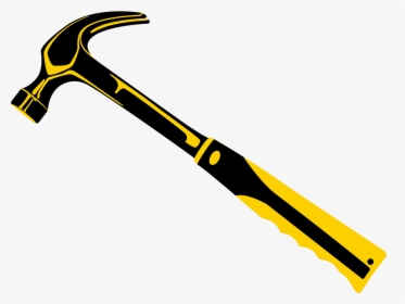 Yellow Hammer Tool Clipart , Png Download - Yellow Hammer Tool, Transparent Png, Transparent PNG