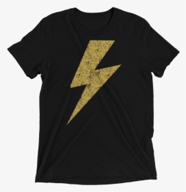 Lightning Strikes Yellow Bolt Tee   Class - Nothing A Beer Can T Fix, HD Png Download, Transparent PNG