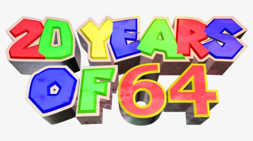 20 Years Of 64 Wallpapers, HD Png Download, Transparent PNG