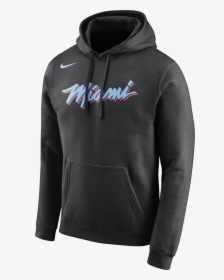 Nike Miami Heat Vice Nights Youth Logo Hoodie - Nike Portland Trail Blazers Hoodie, HD Png Download, Transparent PNG