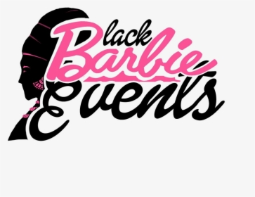 Black Barbie Logo , Png Download - Calligraphy, Transparent Png, Transparent PNG