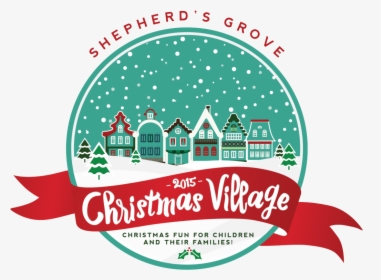 Christmas Village Png Free Images - Christmas Village Logo, Transparent Png, Transparent PNG