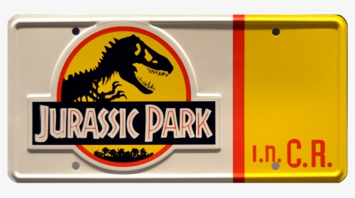 Jurassic Park Number Plate, HD Png Download, Transparent PNG