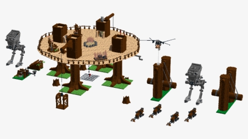 Ldd Ewok Village, By Jamie75 - House, HD Png Download, Transparent PNG
