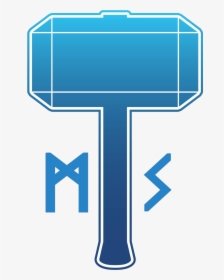 Sometimes You Need The Mighty Hammer Of Thor To Defend - Mighty Hammer Cool Art, HD Png Download, Transparent PNG