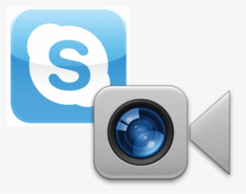 Facetime Skype, HD Png Download, Transparent PNG