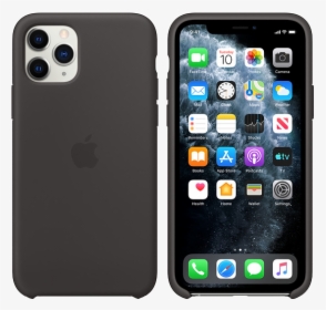 Iphone 11 Pro Silicone Case Black, HD Png Download, Transparent PNG
