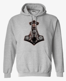 Mjolnir Norse Hoodie   Class - Adidas Naruto Hoodie, HD Png Download, Transparent PNG