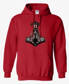 Mjolnir Norse Hoodie   Class - Hoodie Slayer, HD Png Download, Transparent PNG