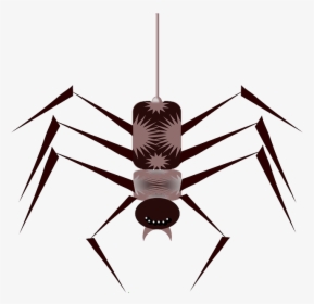 Transparent Free Bug Clipart - Cartoon Spider, HD Png Download, Transparent PNG