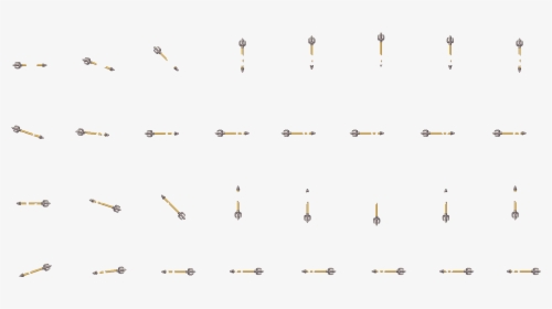 Trident Bow Sprite Sheet Hd Png Download Transparent Png Image