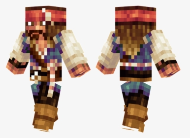 Pirates Of The Caribbean Skin Minecraft, HD Png Download, Transparent PNG