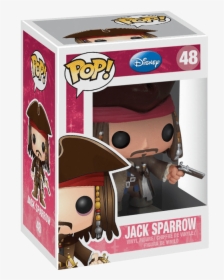 Disney Captain Jack Sparrow Pop Figure - Pops Jack Sparrow, HD Png Download, Transparent PNG