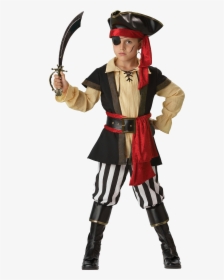 Pirate Halloween Costume For Boys, HD Png Download, Transparent PNG