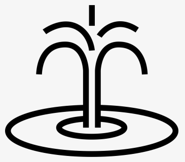Paradise Ca Fountains - Fountain Icon, HD Png Download, Transparent PNG