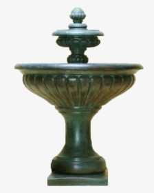 Bergamo Cast Stone Outdoor Garden Fountain - Transparent Png Garden Fountain, Png Download, Transparent PNG