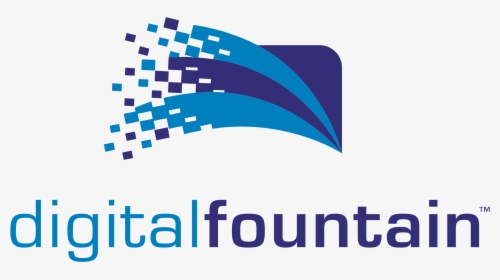 Digital Fountain Logo Png Transparent - Digital Fountain, Png Download, Transparent PNG