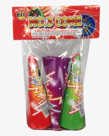 3 Cone Fountain - Stick Candy, HD Png Download, Transparent PNG