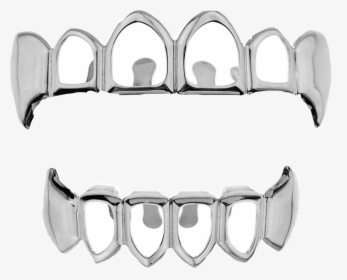 Open Face Grillz Bottom Gold - Grill, HD Png Download, Transparent PNG