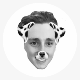 Transparent Babyrage Png - White Snapchat Dog Filter, Png Download, Transparent PNG