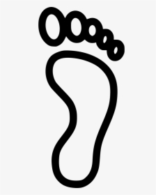 White Footprint Png - Footprint Left And Right, Transparent Png, Transparent PNG