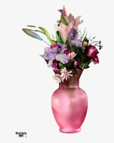 Flower Vase Png Background Image - Transparent Flower Vase Png, Png Download, Transparent PNG