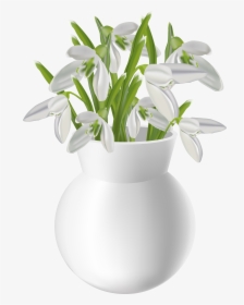 Transparent Vase Of Flowers Png - Table Flower Vase Png, Png Download, Transparent PNG