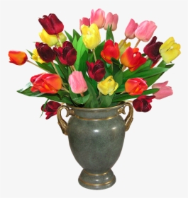 Flower Vase Png Image With Transparent Background - Transparent Flower Vase Png, Png Download, Transparent PNG