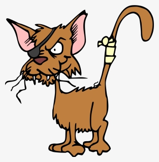 Beat Up Cat Cartoon, HD Png Download, Transparent PNG