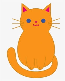 Cat Clipart Group 4th - Cute Cat Free Clipart, HD Png Download, Transparent PNG