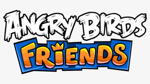 Angry Birds Friends Png Logo, Transparent Png, Transparent PNG