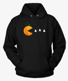 Halloween Pumpkin Pacman Ghost Shirt - Tulfo And Chill Hoodie, HD Png Download, Transparent PNG