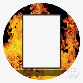 Transparent Fire Png Images - Circle, Png Download, Transparent PNG