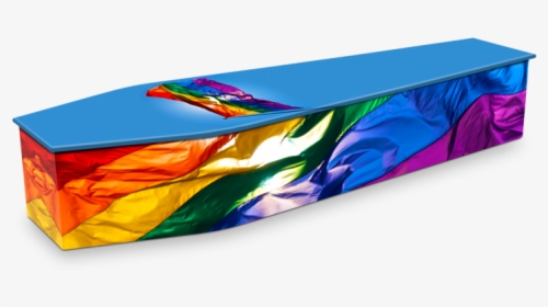 Gay Flag Coffin, HD Png Download, Transparent PNG