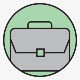 Business - Icon - Briefcase Icon Png, Transparent Png, Transparent PNG