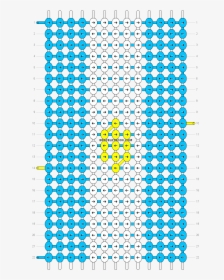 Alpha Pattern - Pride Friendship Bracelet Pattern, HD Png Download, Transparent PNG
