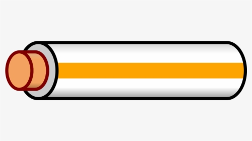 White Orange Wire, HD Png Download, Transparent PNG