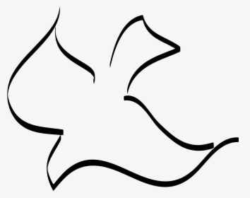 Holy Spirit Doves As Symbols Drawing Clip Art - Clip Art Holy Spirit Dove, HD Png Download, Transparent PNG