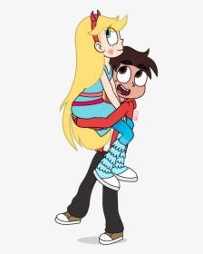 Let Marco Carrying Star Be Your Aesthetic - Star Butterfly Marco, HD Png Download, Transparent PNG