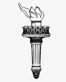 Vector Statue Of Liberty Torch, HD Png Download, Transparent PNG