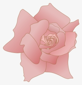Rose Svg Clip Arts - Fiori Rosa In Vettoriale Png, Transparent Png, Transparent PNG