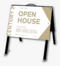 Lightweight Century 21® Tent Sign - Century 21 Open House Sign, HD Png Download, Transparent PNG