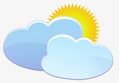 Clouds And Sun Weather Icon Png Clip Art - Logo Dare Arqam School, Transparent Png, Transparent PNG