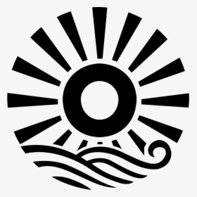 Overseas Sun Icon Lg - Sun Outline Clip Art, HD Png Download, Transparent PNG