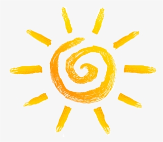 Sun Icon Transparent - Sun Drawing Transparent Background, HD Png Download, Transparent PNG