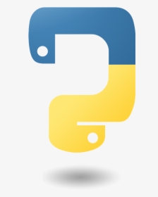 Python Computer Programming Comment Programming Language - Python Logo Question Mark, HD Png Download, Transparent PNG