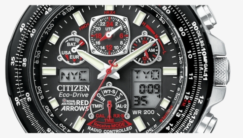 Red Arrows Citizen Watch, Hd Png Download , Png Download - Citizen Skyhawk Red Arrows, Transparent Png, Transparent PNG