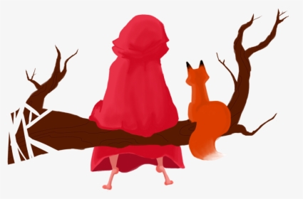 Little Red Riding Hood, Background Wallace Hale - Little Red Riding Hood Png, Transparent Png, Transparent PNG
