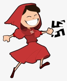 Little Red Riding Hood Png Image Background - Little Red Riding Hood Transparent, Png Download, Transparent PNG
