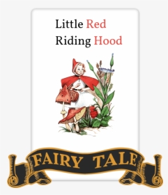 Little Red Riding Hood Tale/ Short Story - Fairy Tale, HD Png Download, Transparent PNG